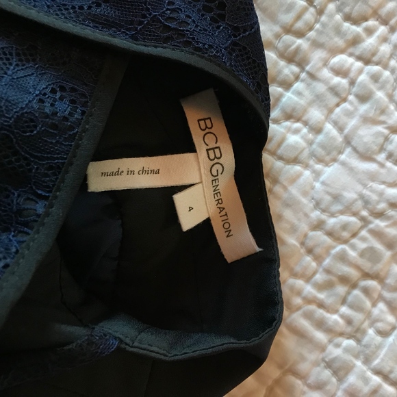 BCBGeneration Black & Blue Dress - Picture 7 of 8